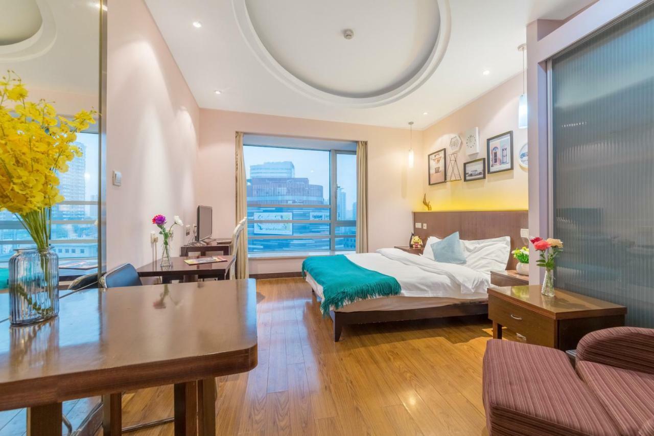 Shanghai Jiarong Hotel Apartment Xangai Exterior foto