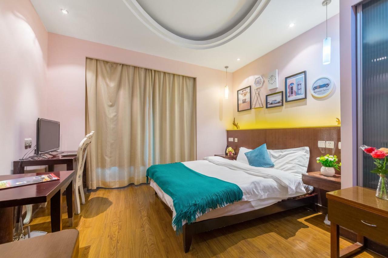 Shanghai Jiarong Hotel Apartment Xangai Exterior foto