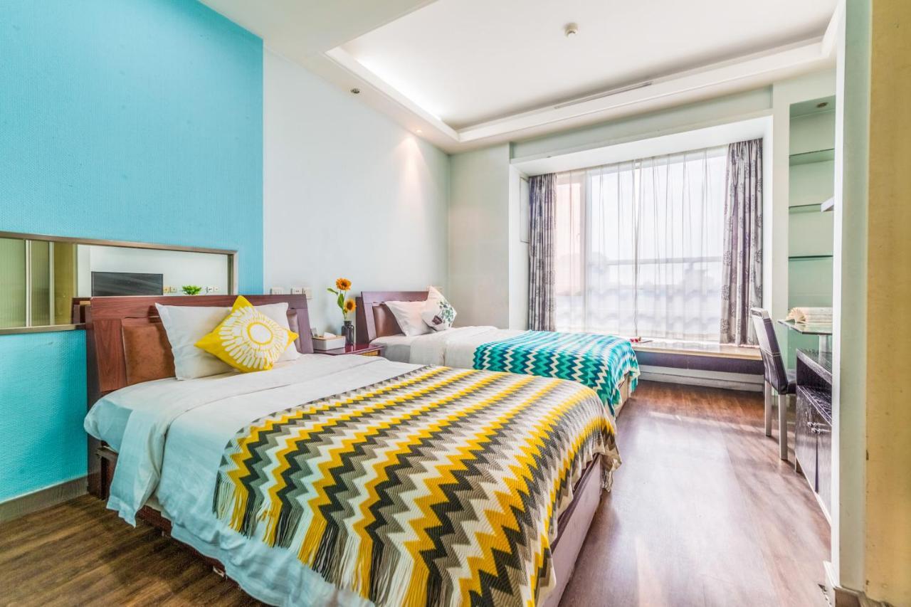 Shanghai Jiarong Hotel Apartment Xangai Exterior foto