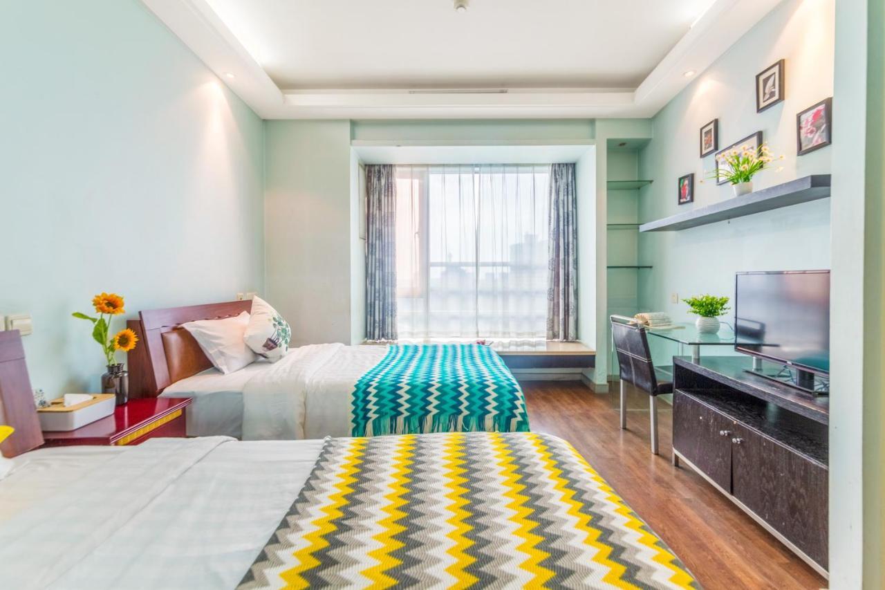 Shanghai Jiarong Hotel Apartment Xangai Exterior foto